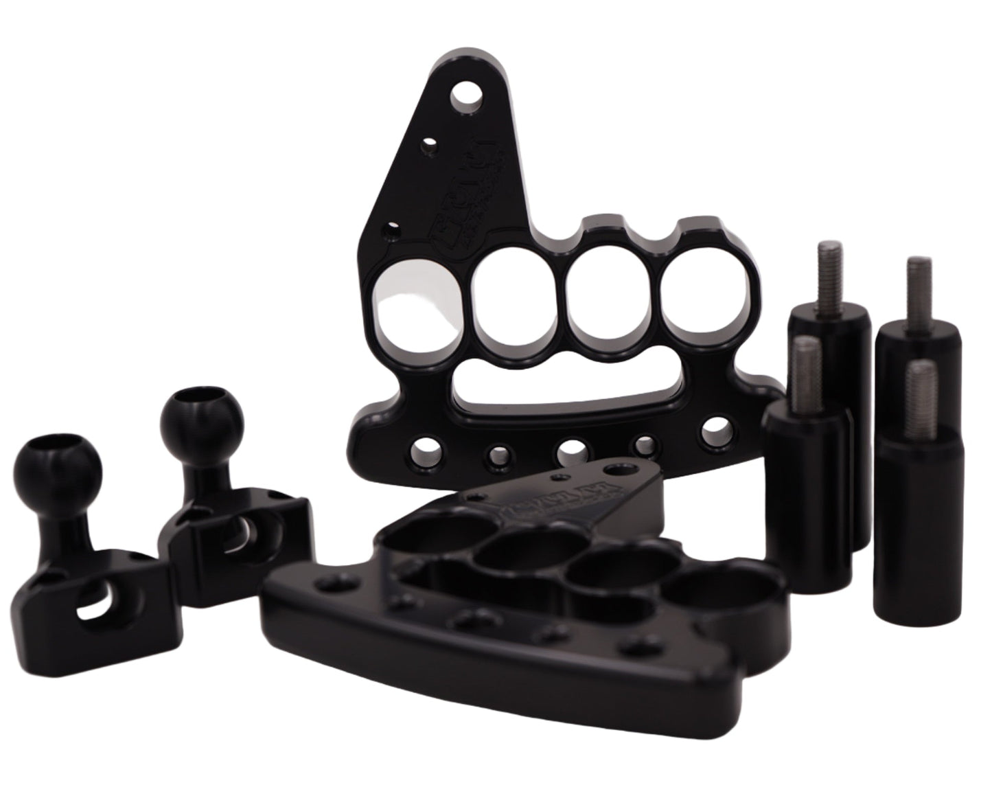 Handles & Mirror Package for 2007-2018 Jeep Wrangler JK - CMM Offroad