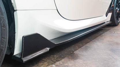 Carbon Fiber Toyota GR86/ Subaru BRZ Side Rocker Extensions 2022+
