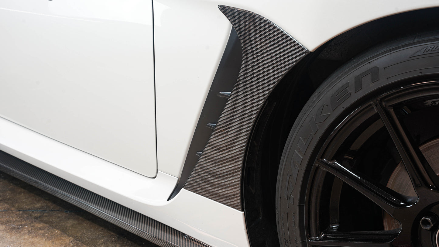 Carbon Fiber Toyota GR86 / Subaru BRZ Fender Cover 2022+