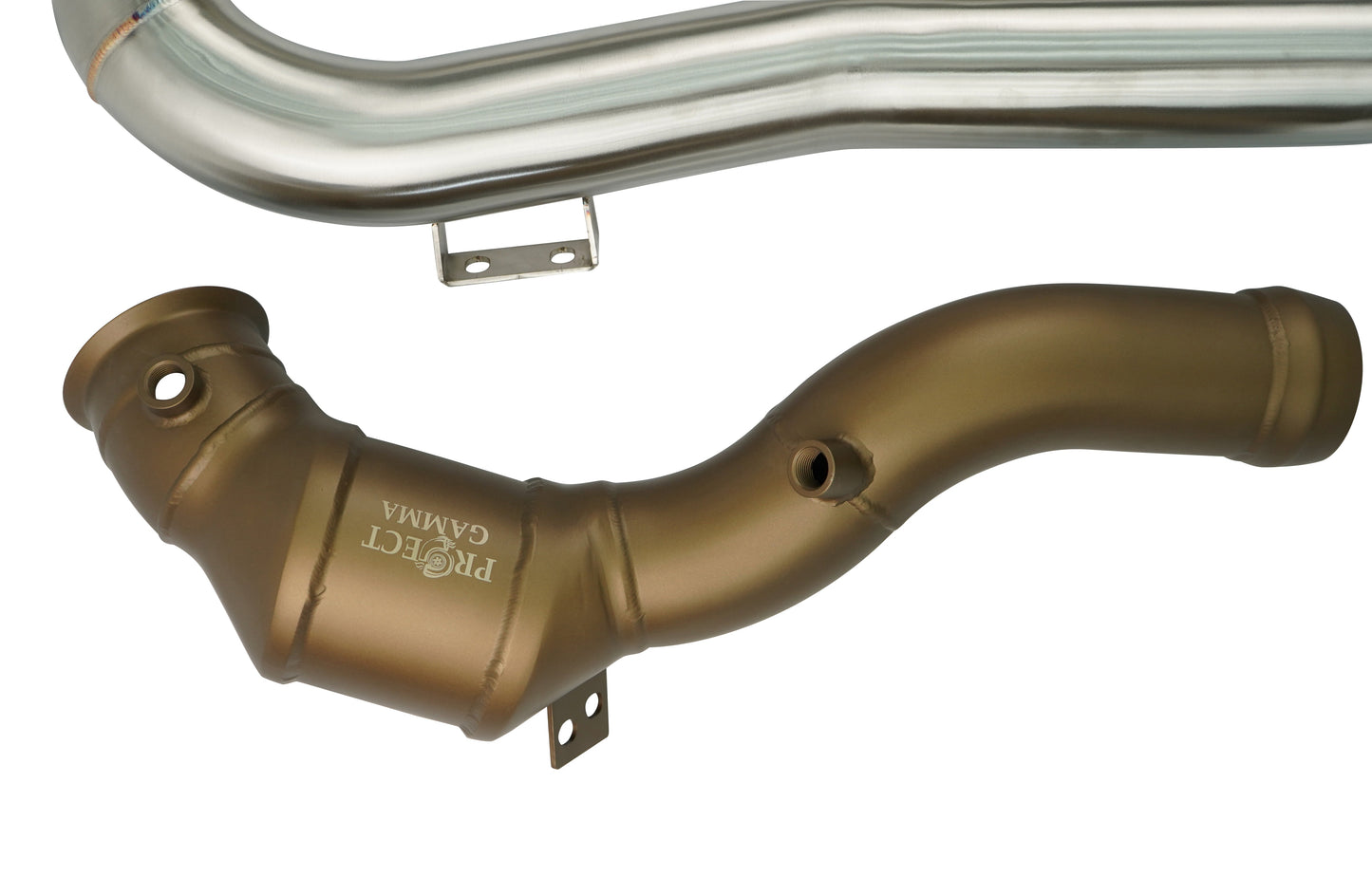 Project Gamma Mercedes-Benz AMG GT Catted Downpipes 200 Cell AMGGTDP200C