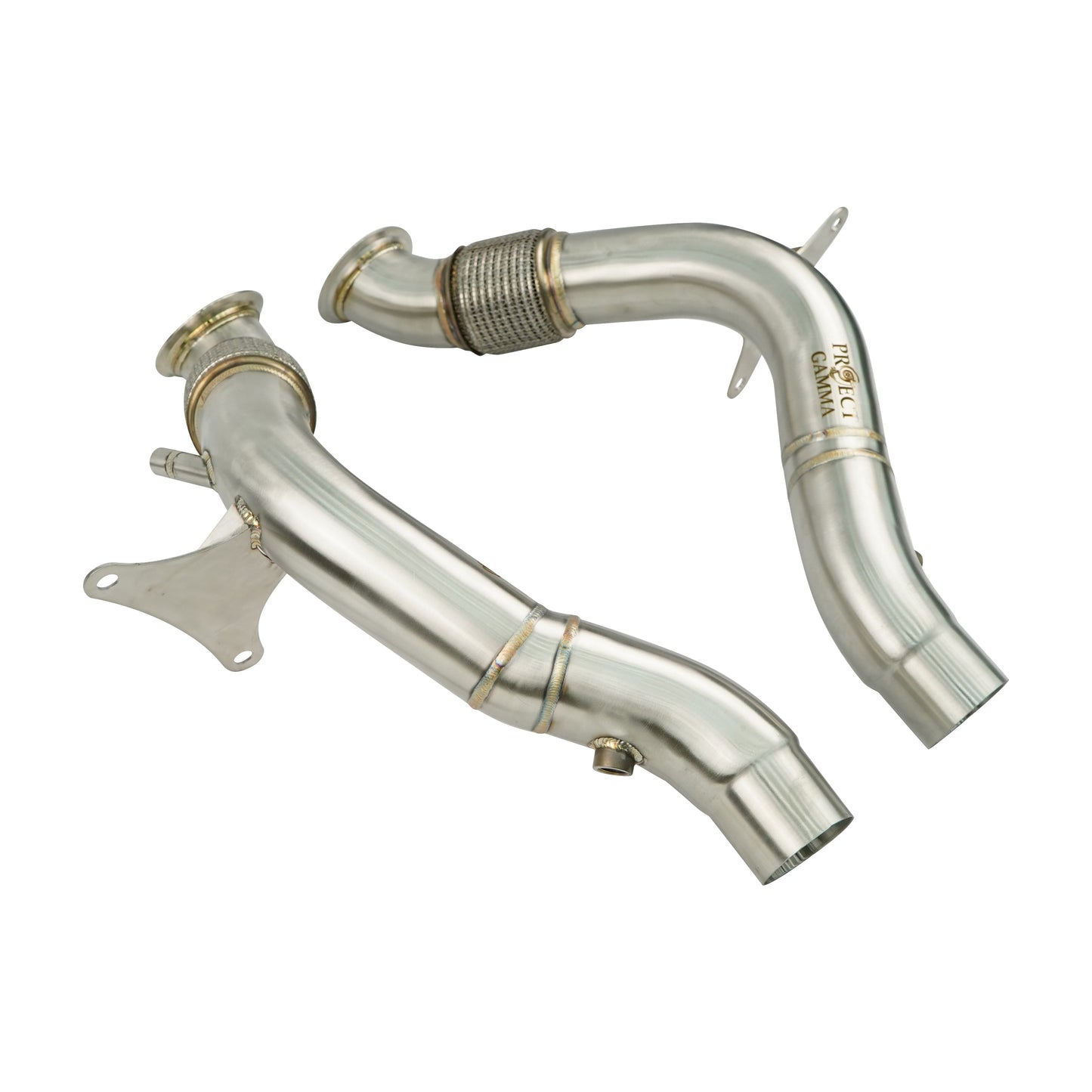 Project Gamma Ferrari 488 Downpipes DP6587