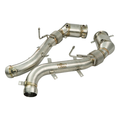 Project Gamma Mclaren 600LT 650S Stainless Steel Downpipes DP4900
