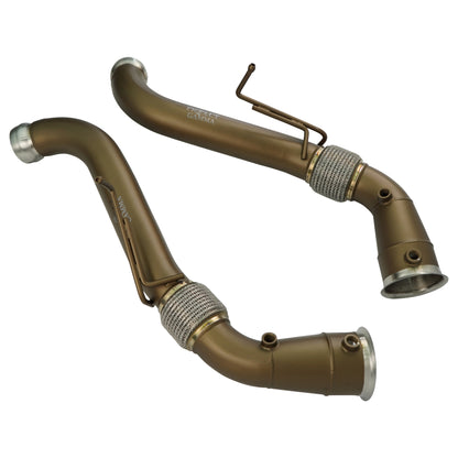 Project Gamma Mclaren 570S Stainless Steel Downpipes DP9920
