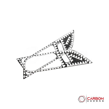 2024+ S650 Mustang Hard Carbon Fiber Door Handle Trim Cover