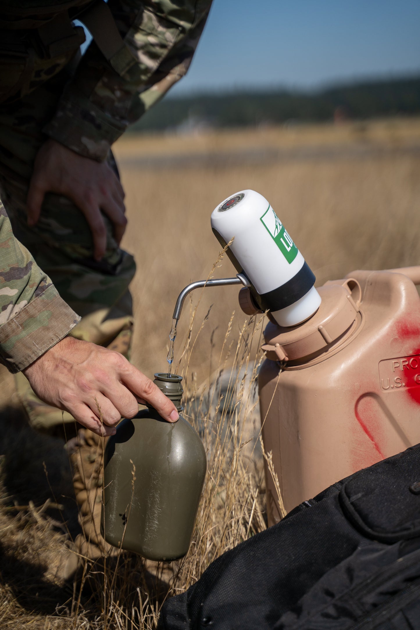 Military Can Overland Water Pump Adapter Kit