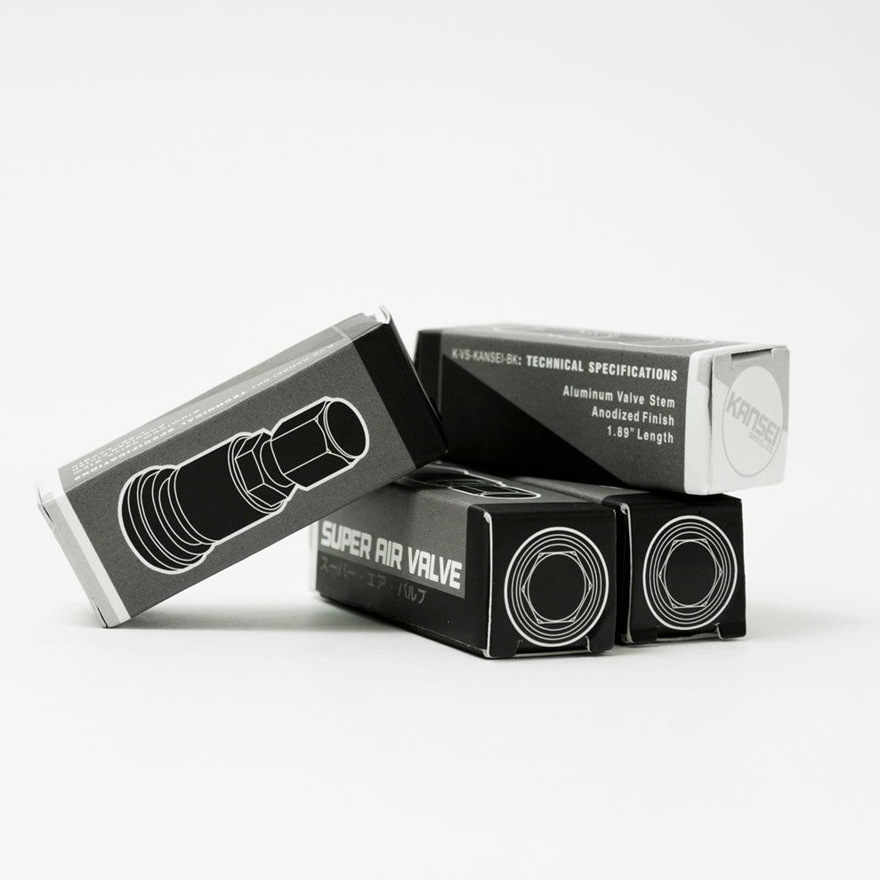 Kansei Premium Branded Valve Stems (4 pcs)