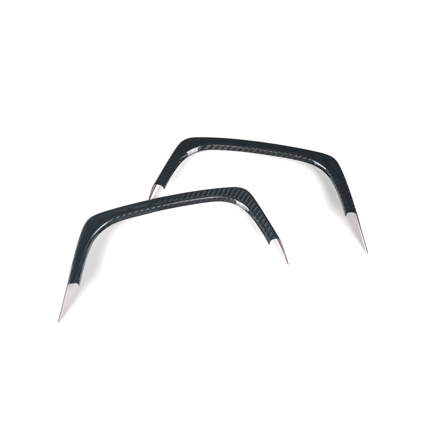 JDMuscle [15-21 WRX/STI] Pre-preg Carbon Fiber Exhaust Trim Covers *Clearance*No Returns*