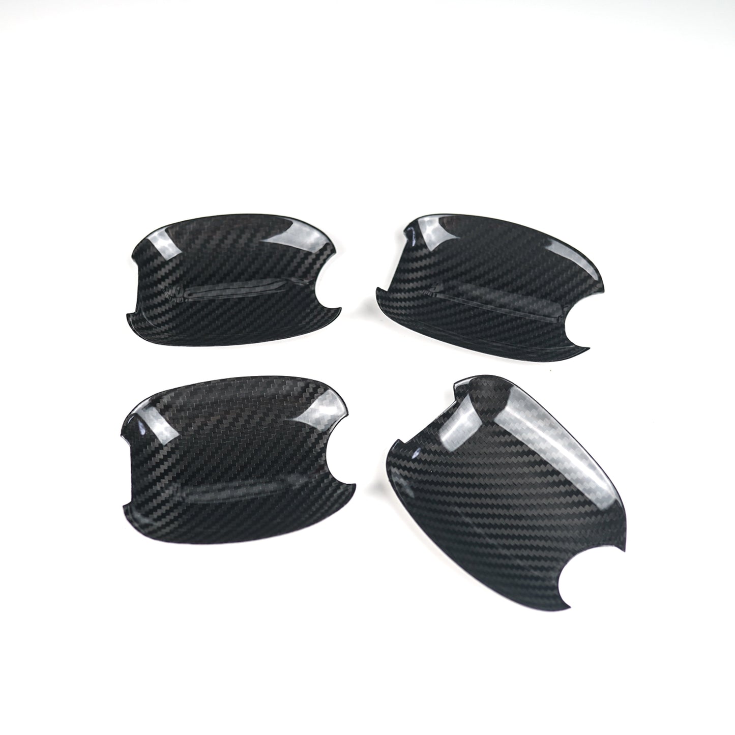 JDMuscle 15-21 Subaru WRX/STI Tanso Carbon Fiber Door Bowl Trim Covers