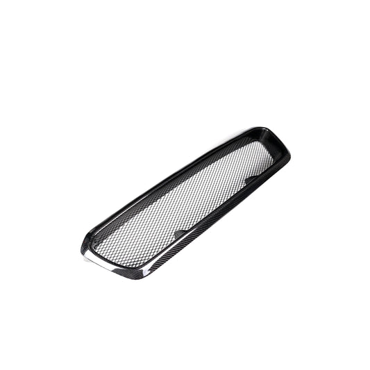 JDMuscle Tanso Carbon Fiber / Gloss Black Grille V4 - 15-17 WRX/STI