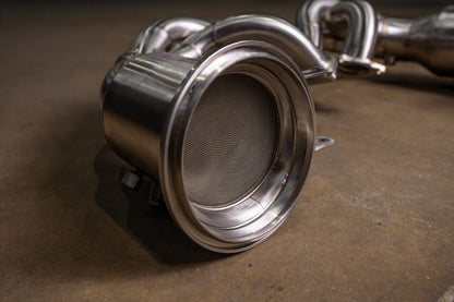400 Cell Catted Down Pipes For Porsche 992 GT3 / GT3 RS