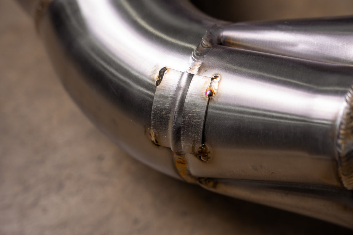 400 Cell Catted Down Pipes For Porsche 992 GT3 / GT3 RS