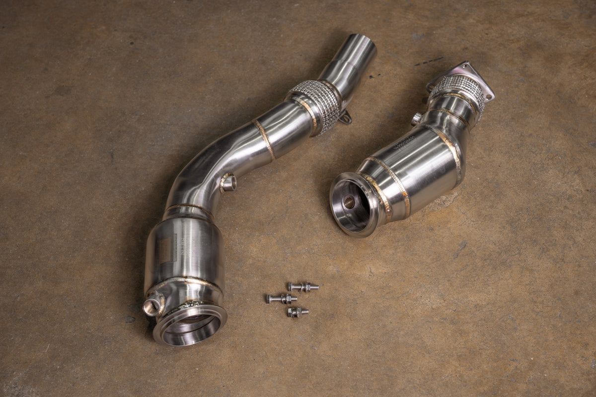 BMW F80/F82/F83/F87C M2C / M3 / M4 400 Cell Catted Downpipes