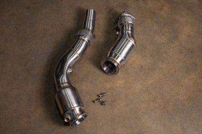 BMW F80/F82/F83/F87C M2C / M3 / M4 400 Cell Catted Downpipes