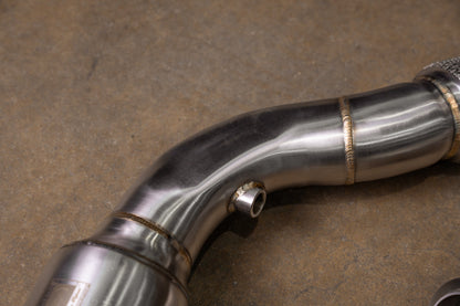 BMW F80/F82/F83/F87C M2C / M3 / M4 400 Cell Catted Downpipes