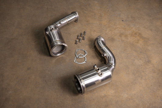 Audi RSQ8/SQ8/SQ7 400 Cell Catted Downpipes