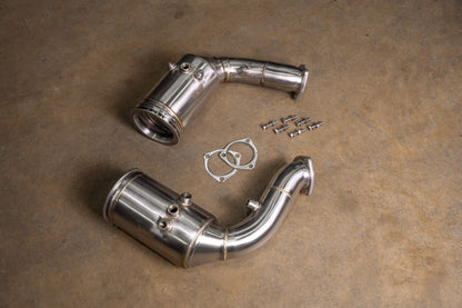 Porsche Cayenne Turbo S/GT/GTS 400 Cell Catted Downpipes