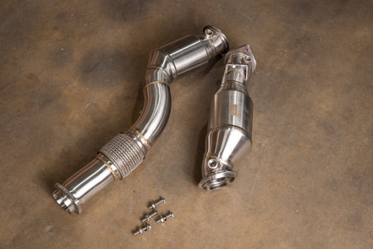 BMW G80/G82/G83/G87 M2 / M3 / M4 400 Cell Catted Downpipes
