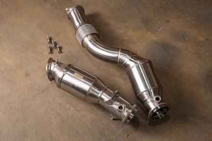 BMW G80/G82/G83/G87 M2 / M3 / M4 400 Cell Catted Downpipes