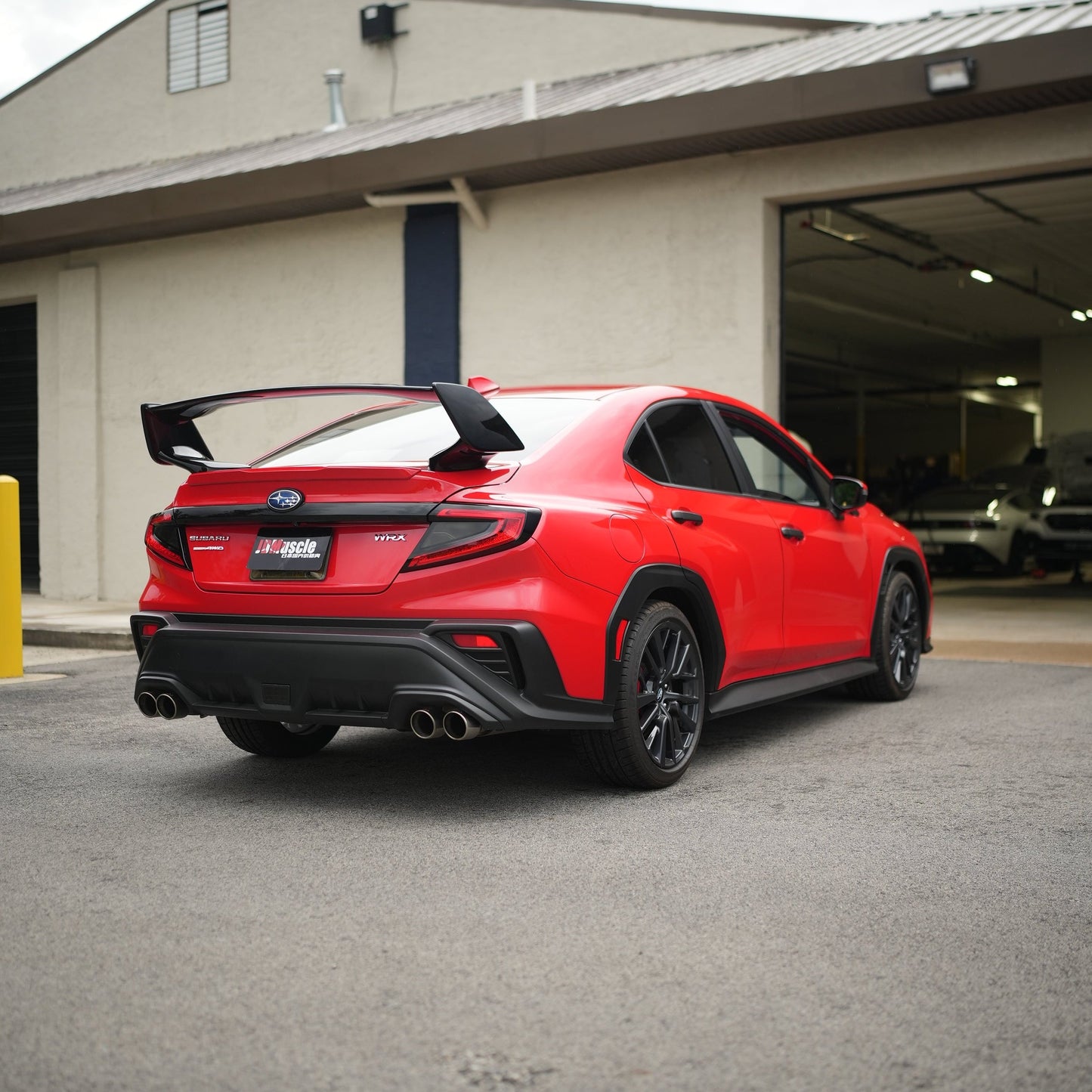 JDMuscle [22-25 WRX] JDM Edition VB STI Style Spoiler | Paint Matched / Gloss Black / ABS