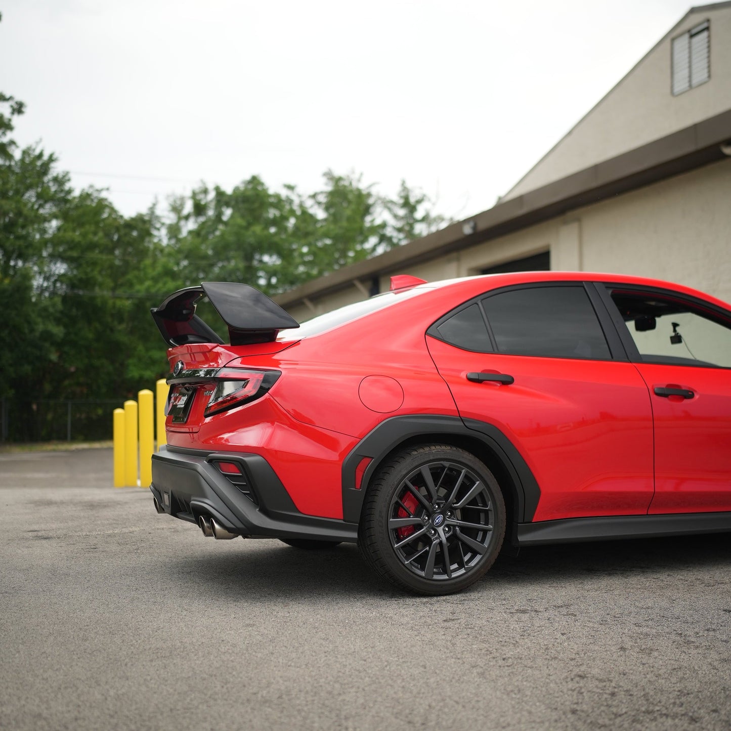JDMuscle [22-25 WRX] JDM Edition VB STI Style Spoiler | Paint Matched / Gloss Black / ABS