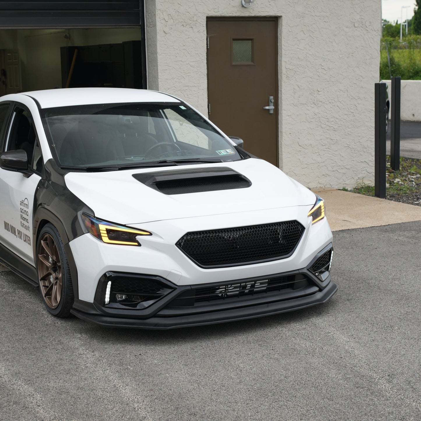 JDMuscle [22-25 WRX] Kogeki Style Front Lip