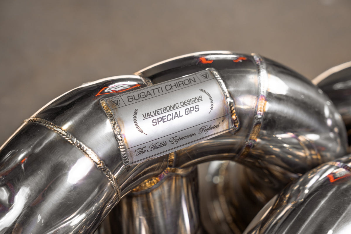 Bugatti Chiron Pur Sport F1 Exhaust