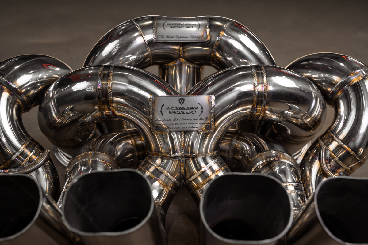 Bugatti Chiron Pur Sport F1 Exhaust