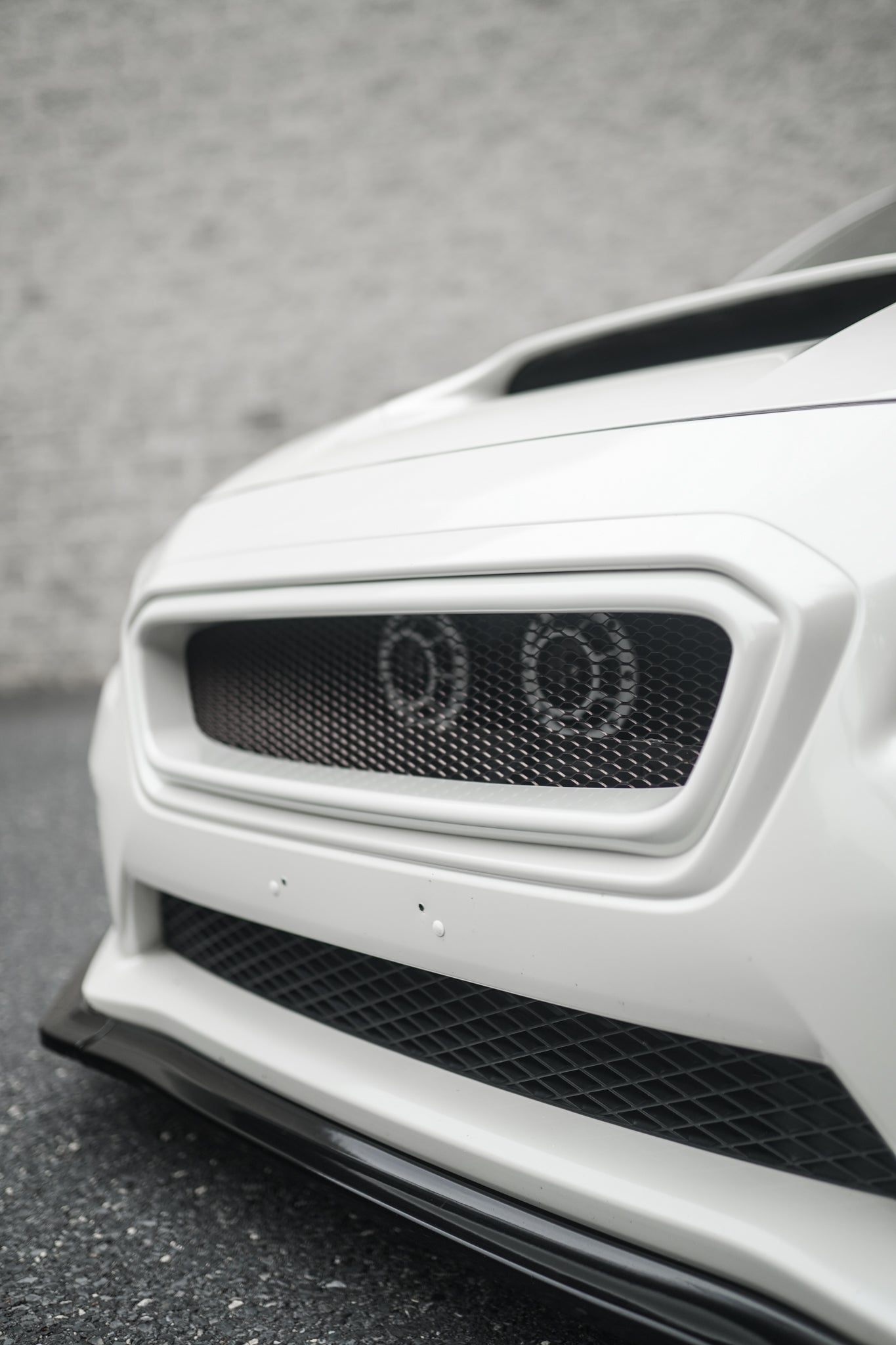 JDMuscle 15-17 WRX/STI Grille - Gloss Black / Paint Matched - Return