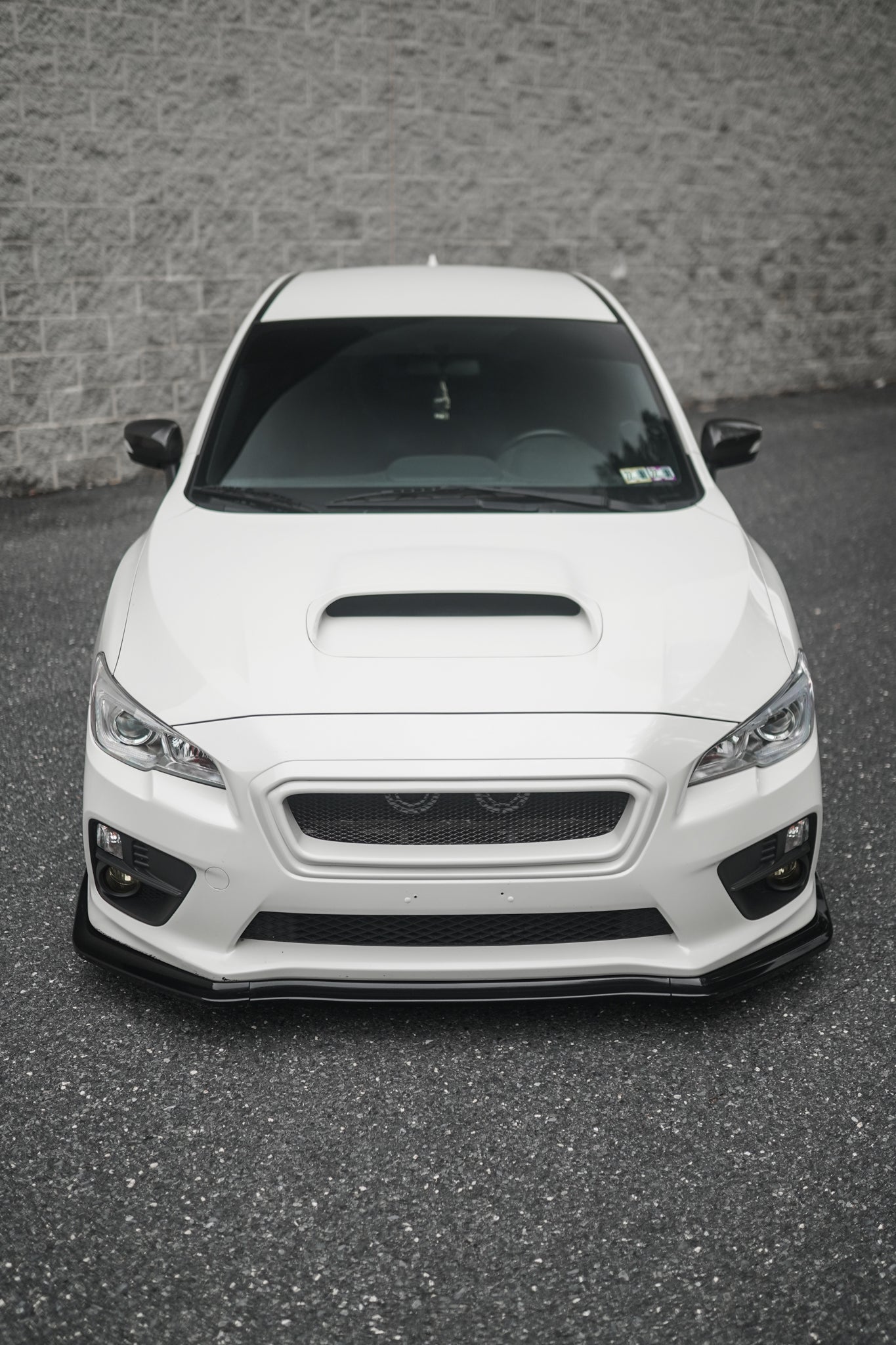 JDMuscle 15-17 WRX/STI Grille - Gloss Black / Paint Matched - Return