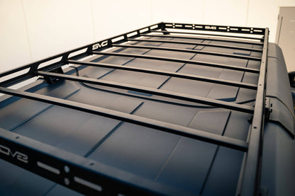 DV8 Offroad 2021-2024 Ford Bronco | 4-Door Hard Top Roof Rack RRBR-02