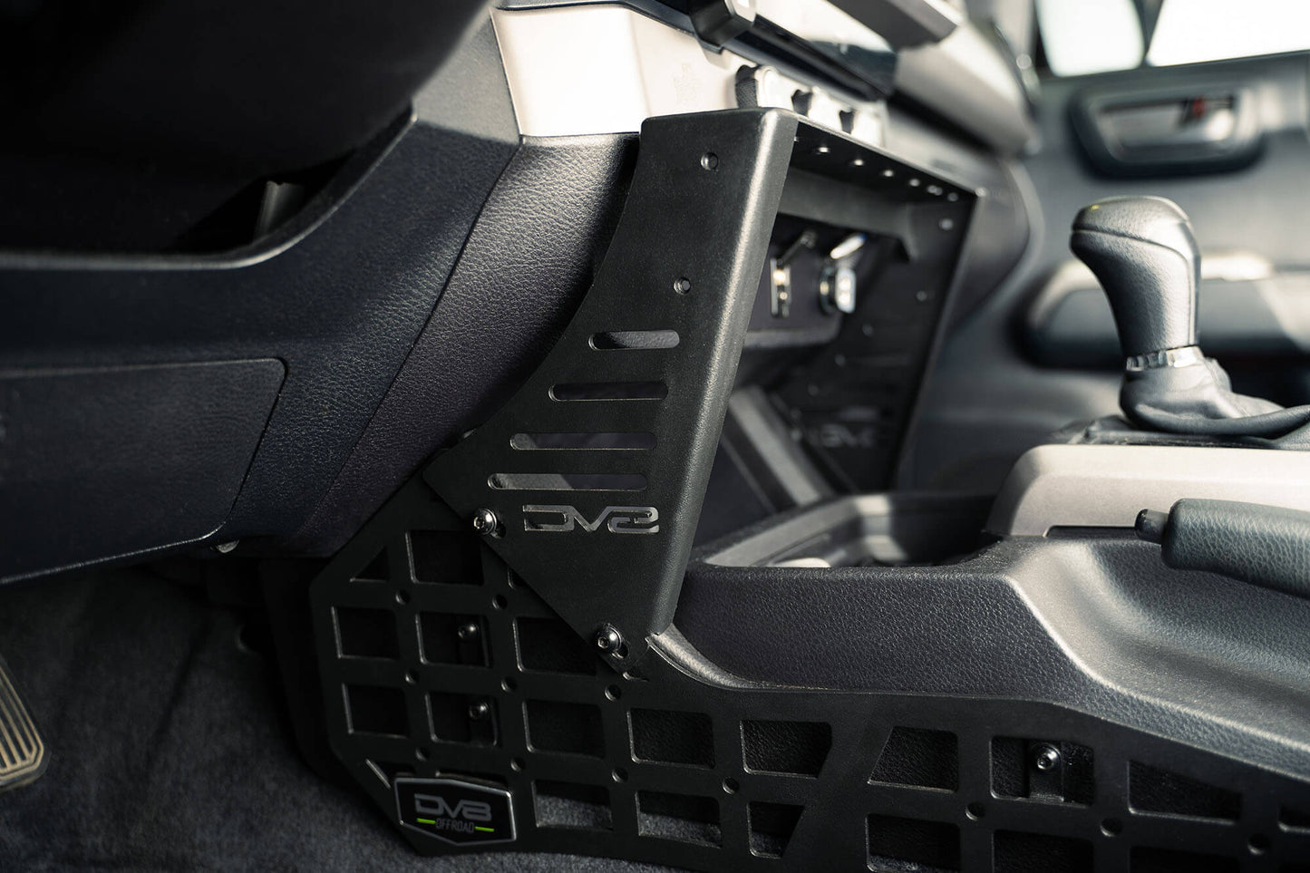 DV8 Offroad 2016-2023 Toyota Tacoma Center Console Molle Panels & Device Mount CCT1-01