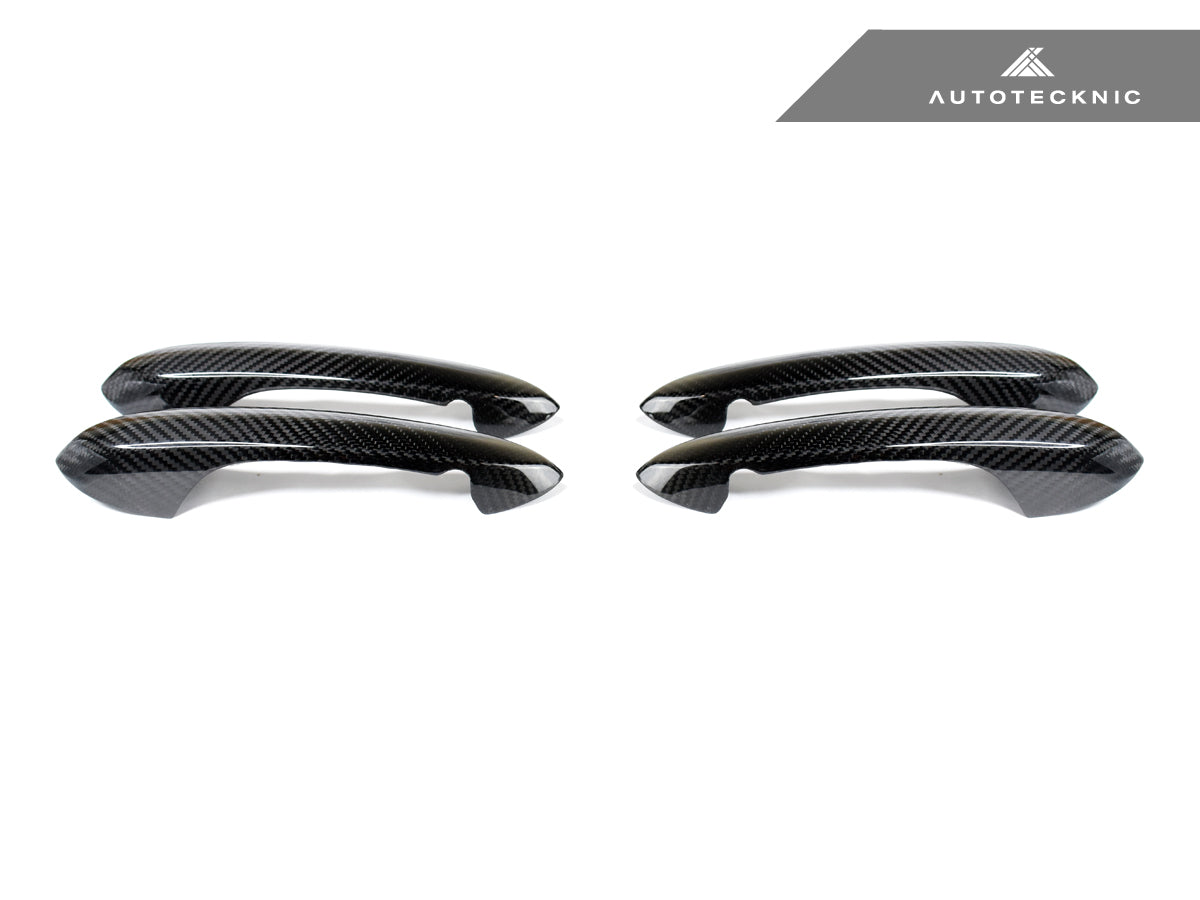 AutoTecknic Dry Carbon Door Handle Trim Set - G82 M4 Coupe | G83 M4 Convertible