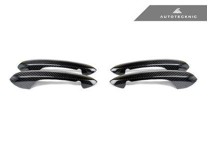AutoTecknic Dry Carbon Door Handle Trim Set - G82 M4 Coupe | G83 M4 Convertible