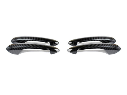 AutoTecknic Dry Carbon Door Handle Trim Set - BMW G22 4-Series