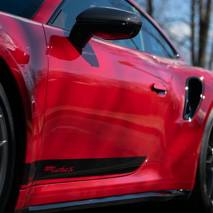 Custom Text Side Stripe for Porsche Models