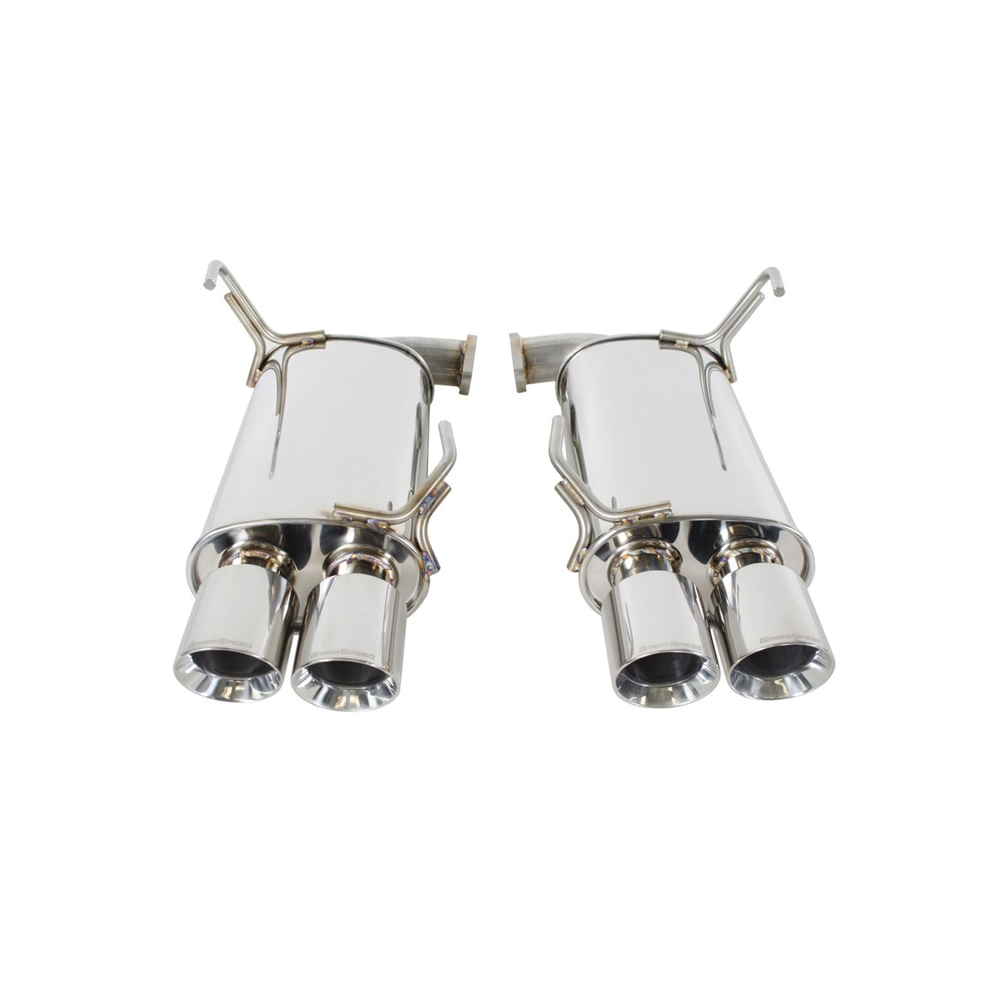 GrimmSpeed Catback Exhaust System - Un-Resonated - 2011-21 Subaru WRX/STI Sedan GRM070034