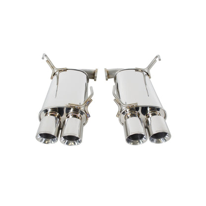 GrimmSpeed Catback Exhaust System - Un-Resonated - 2011-21 Subaru WRX/STI Sedan GRM070034
