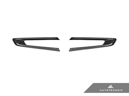 AutoTecknic Dry Carbon Fiber Fender Trim - F9X M8