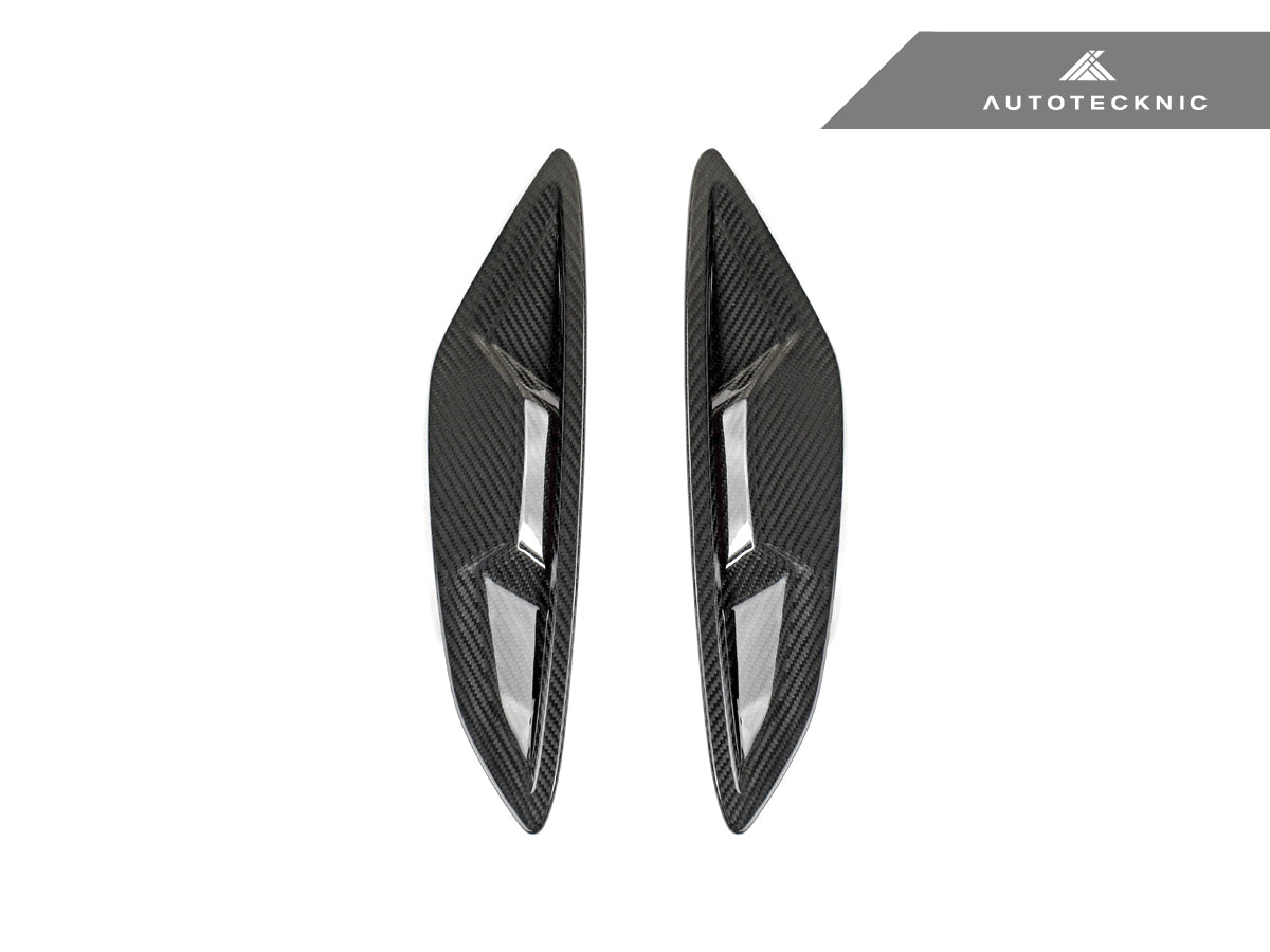 AutoTecknic Dry Carbon Fiber Fender Trim Set - G14/ G15/ G16 8-Series