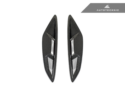 AutoTecknic Dry Carbon Fiber Fender Trim Set - G14/ G15/ G16 8-Series