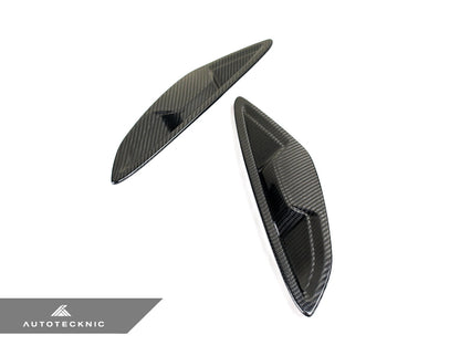 AutoTecknic Dry Carbon Fiber Fender Trim Set - G14/ G15/ G16 8-Series