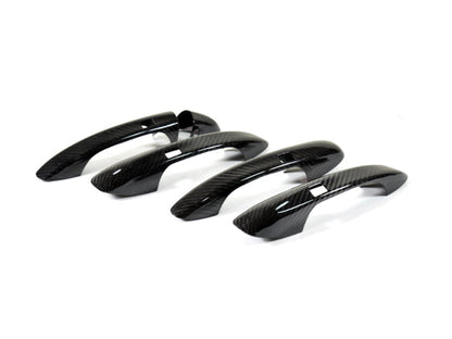 AutoTecknic Dry Carbon Fiber Door Handle Trims - Mercedes-Benz W205 | W213 | W222