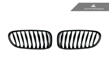 AutoTecknic Gloss Black Front Grille Set - BMW E85 Z4 / Z4M