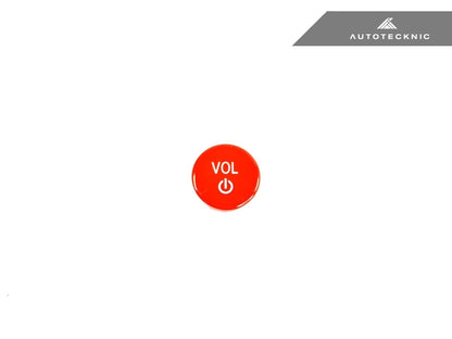 AutoTecknic Bright Red Audio Volume Button - BMW F90 M5