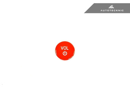 AutoTecknic Bright Red Audio Volume Button - G05 X5 | G06 X6 | G07 X7