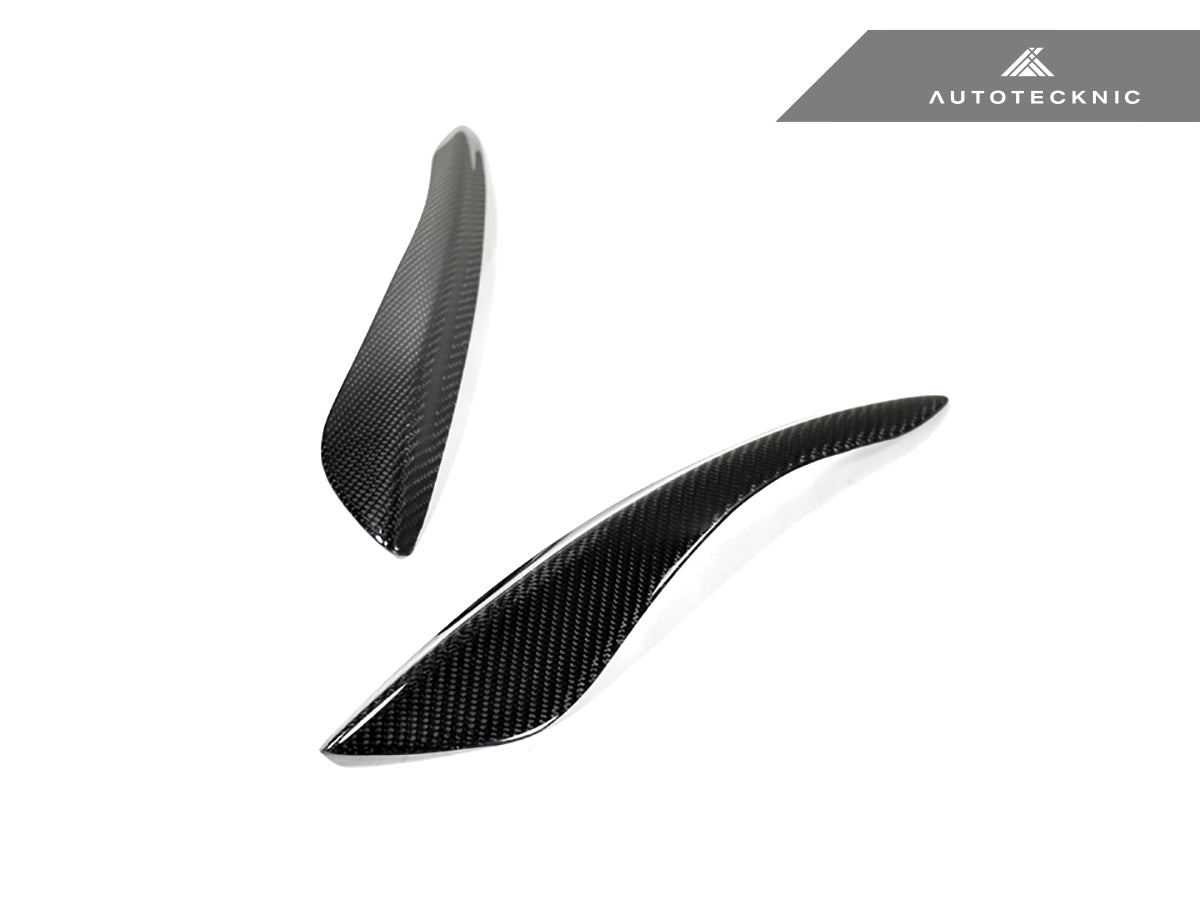 AutoTecknic Carbon Fiber Headlight Trim Set - Infiniti G35 Coupe