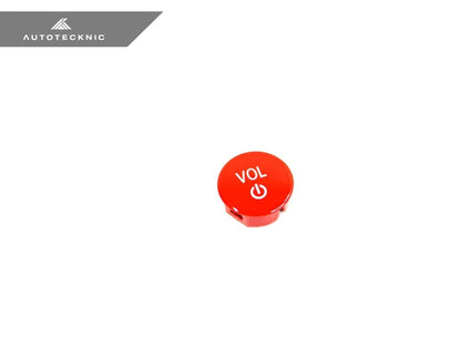 AutoTecknic Bright Red Audio Volume Button - BMW F90 M5