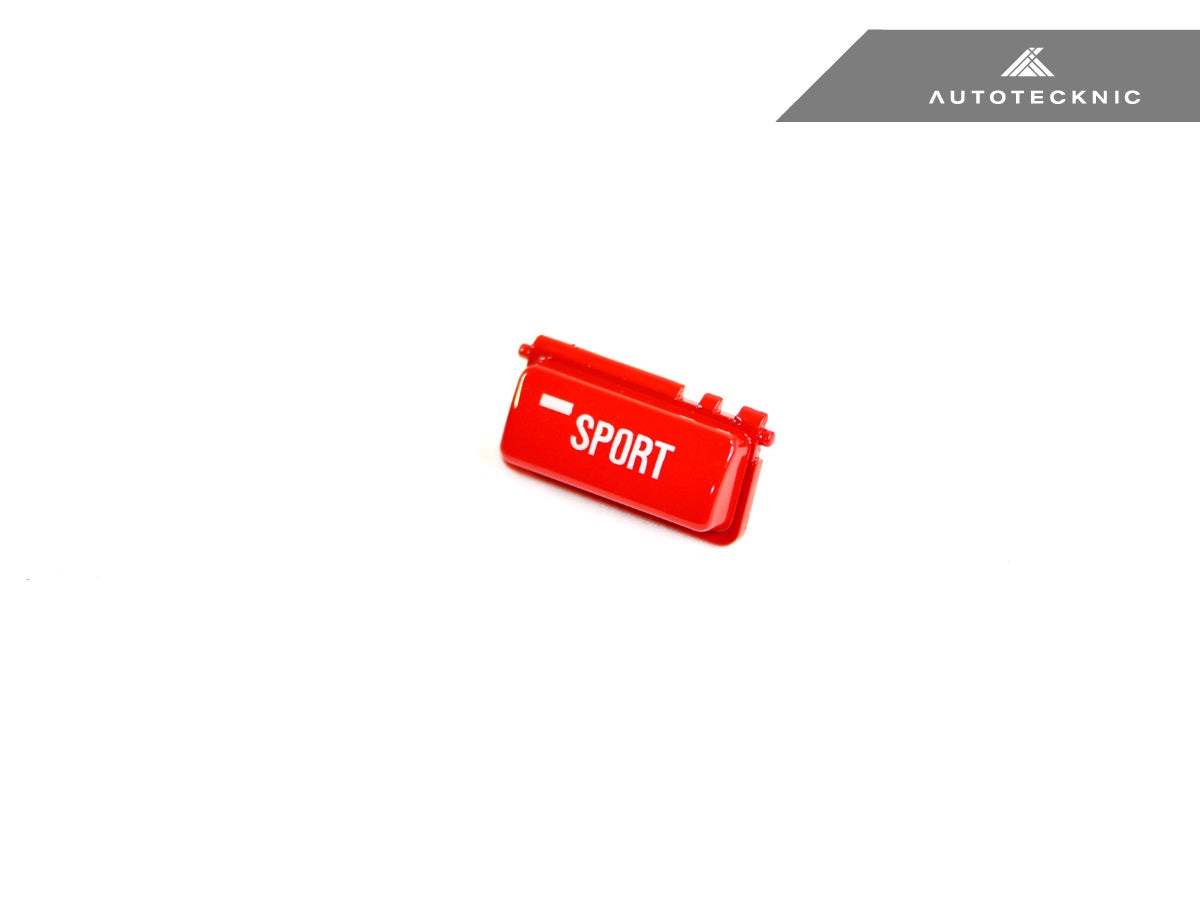 AutoTecknic Red M-Track Mode Steering Wheel Button - BMW E46 M3 ZCP