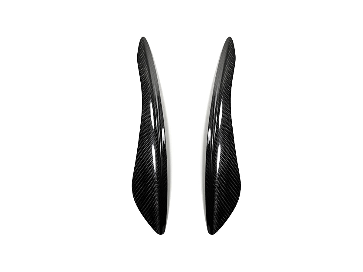AutoTecknic Carbon Fiber Headlight Trim Set - Infiniti G35 Coupe