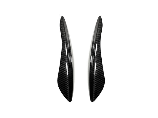 AutoTecknic Carbon Fiber Headlight Trim Set - Infiniti G35 Coupe
